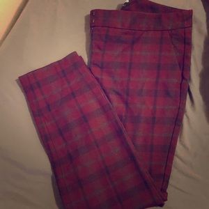 Plaid Express Pants